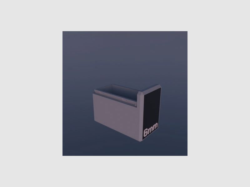 Filamelt Munitionsbox / 6mm BR Norma / ‘Schiebedeckel’ / Patronenbox, Ammo Box