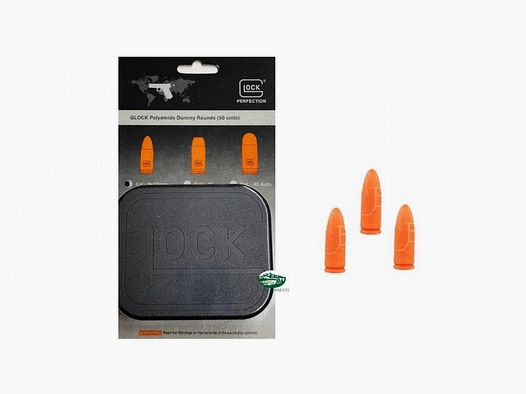 GLOCK Oefenpatronen kal. 9x19 doos van 50 stuks