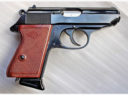 MANURHIN MOD. PPK - LICENCE WALTHER Pistole in 7,65Brown. - Made in France