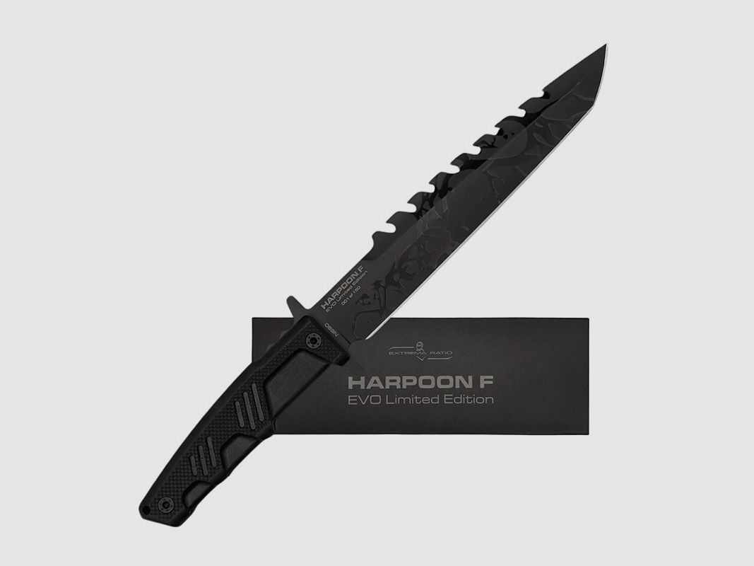 Mes – EXTREMA RATIO – HARPOON F EVO LIMITED EDITION | 141 van 150, afbeelding 1 van 21