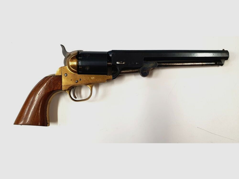 Revólver de percusión desconocido 1851 Navy, calibre .36 Black Powder cañón de 7,5 pulgadas
