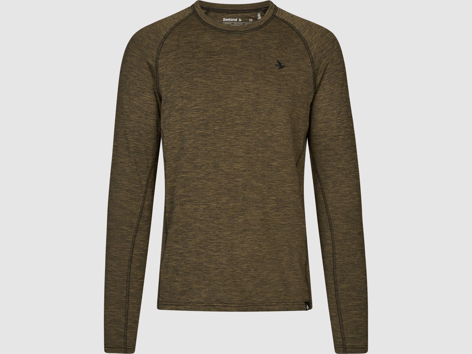 Seeland Peak T-Shirt Military Men Olive Melange, XL
