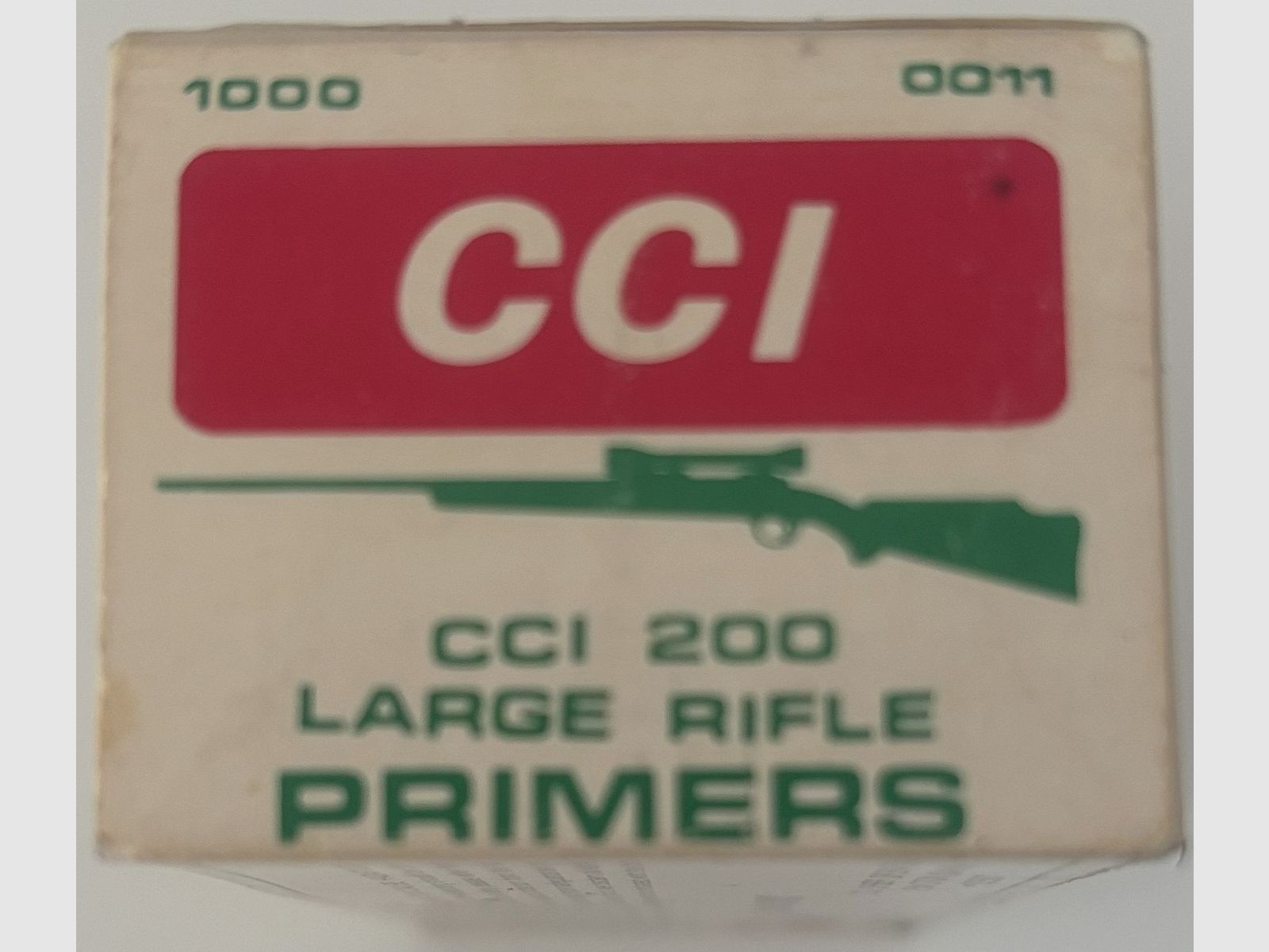 CCI Standard Zünder 200 duże zapałki do karabinów.