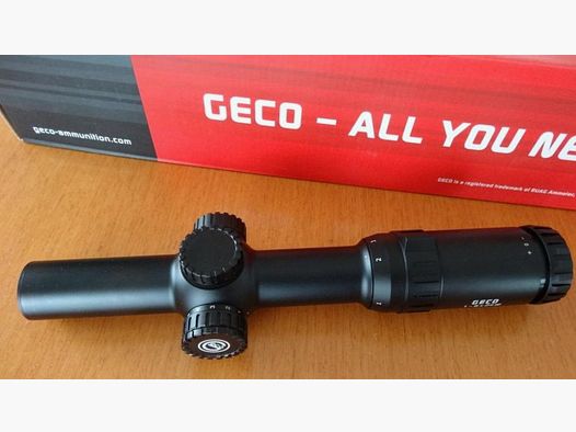 GECO 1-6x24 Lunette de tir Gold