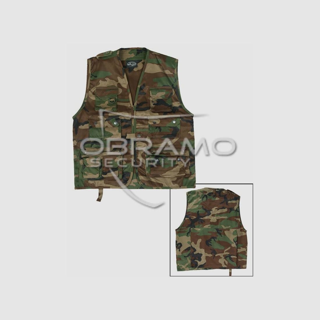 Chaleco Mil-Tec L US camuflaje