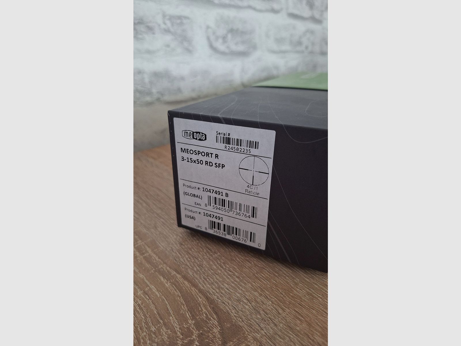 Meopta Zielfernrohr MeoSport R 3-15x50