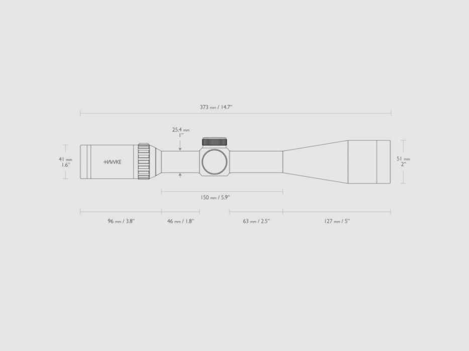 Hawke Zielfernrohr Vantage SF 6-24x44, Bild 7 von 8