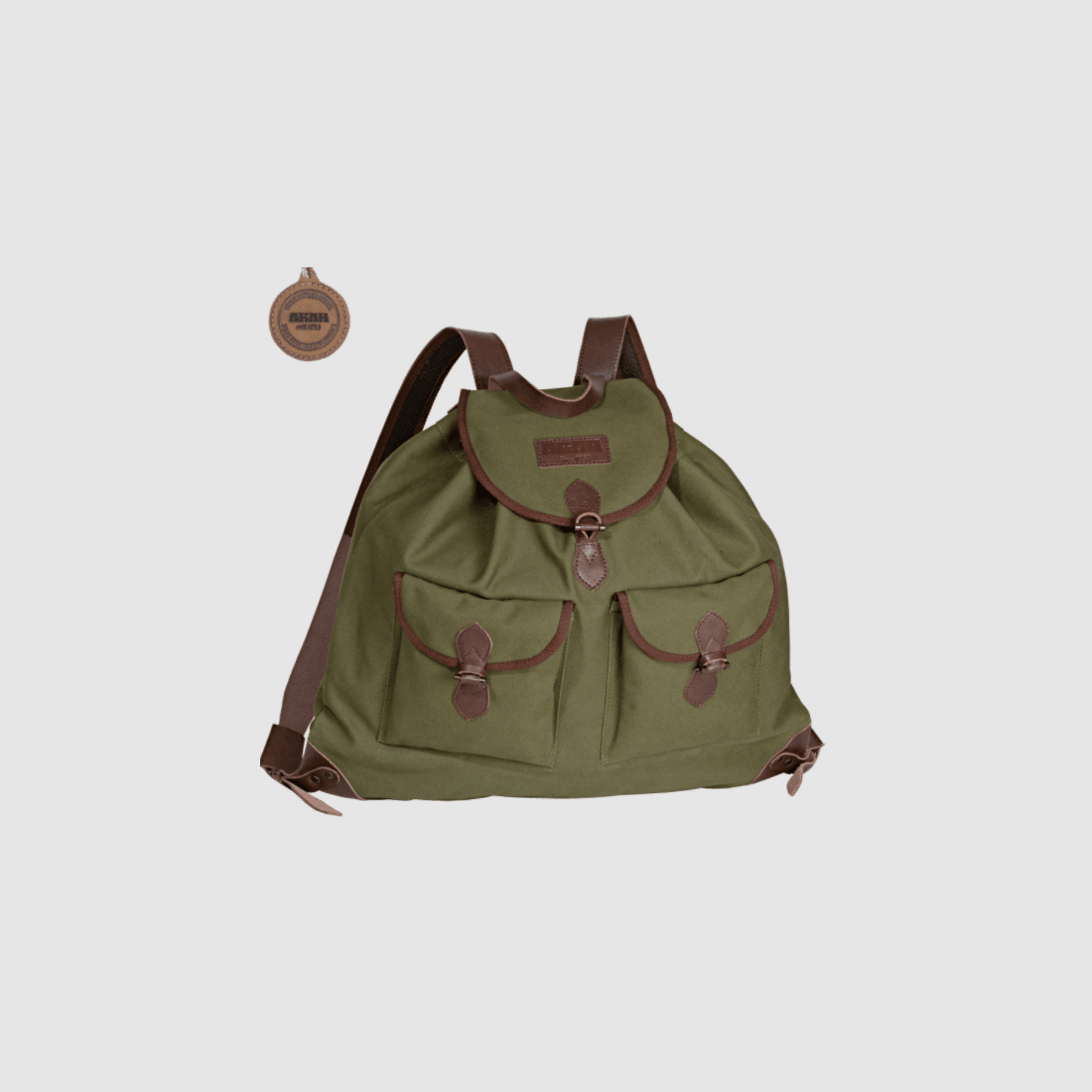 AKAH Canvas Rucksack lautlos 25 L