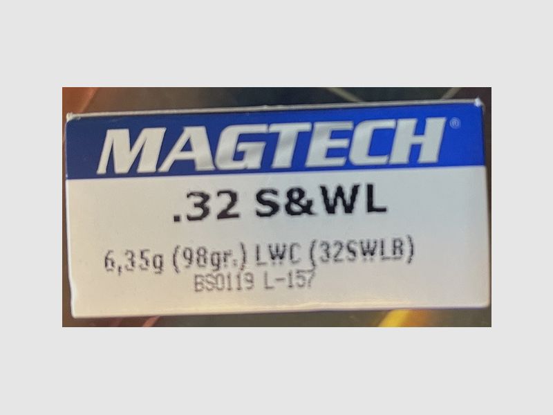 Magtech .32 S&W long 98 grs.