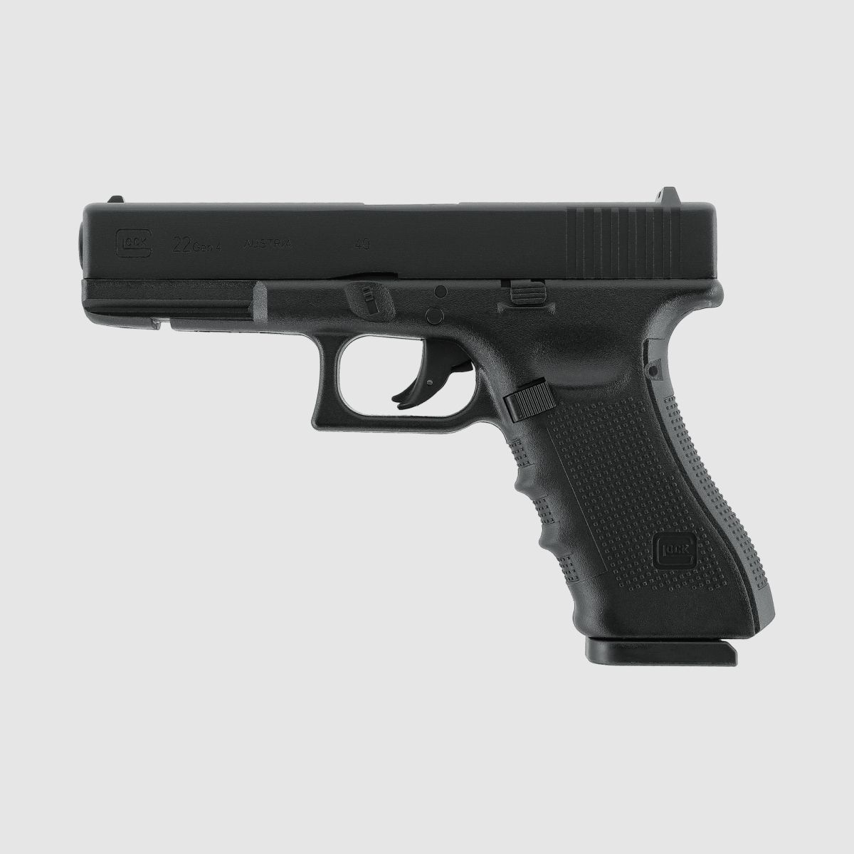 Glock 22 mit Metallschlitten CO² Schwarz - VfC