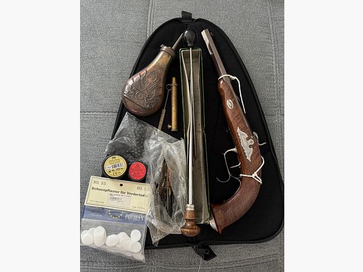 Pedersoli Le Page Target Deluxe Percussion pistola a avancarica | Edizione limitata Sanzogni (21/100) + accessori completi