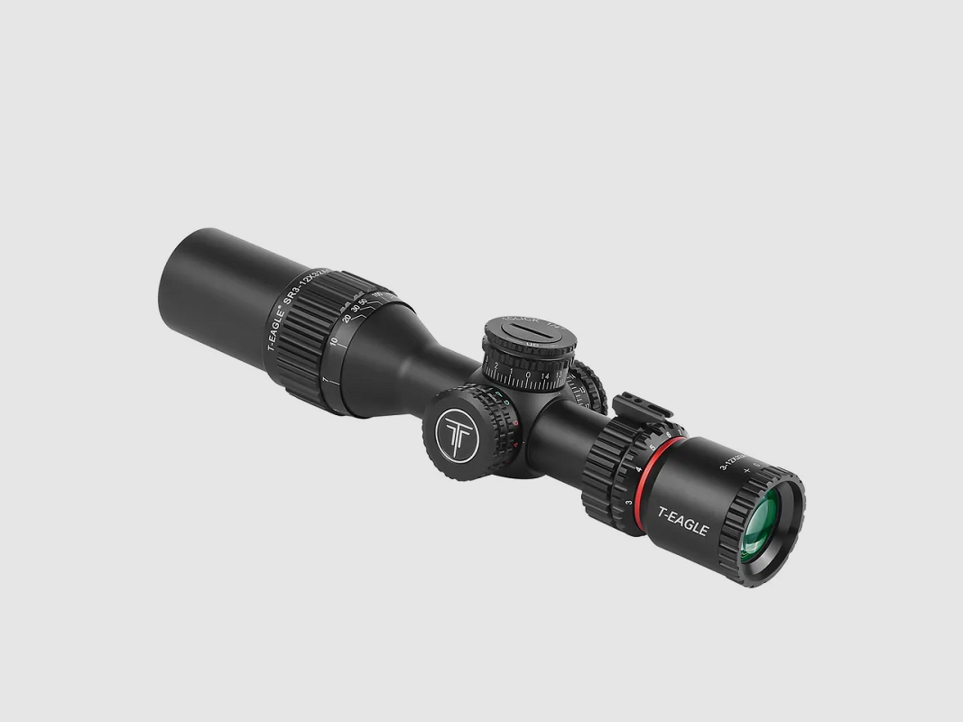 Luneta celownicza T-EAGLE SR 3-12X32AO FFP IR + montaż, zdjęcie 6 z 10