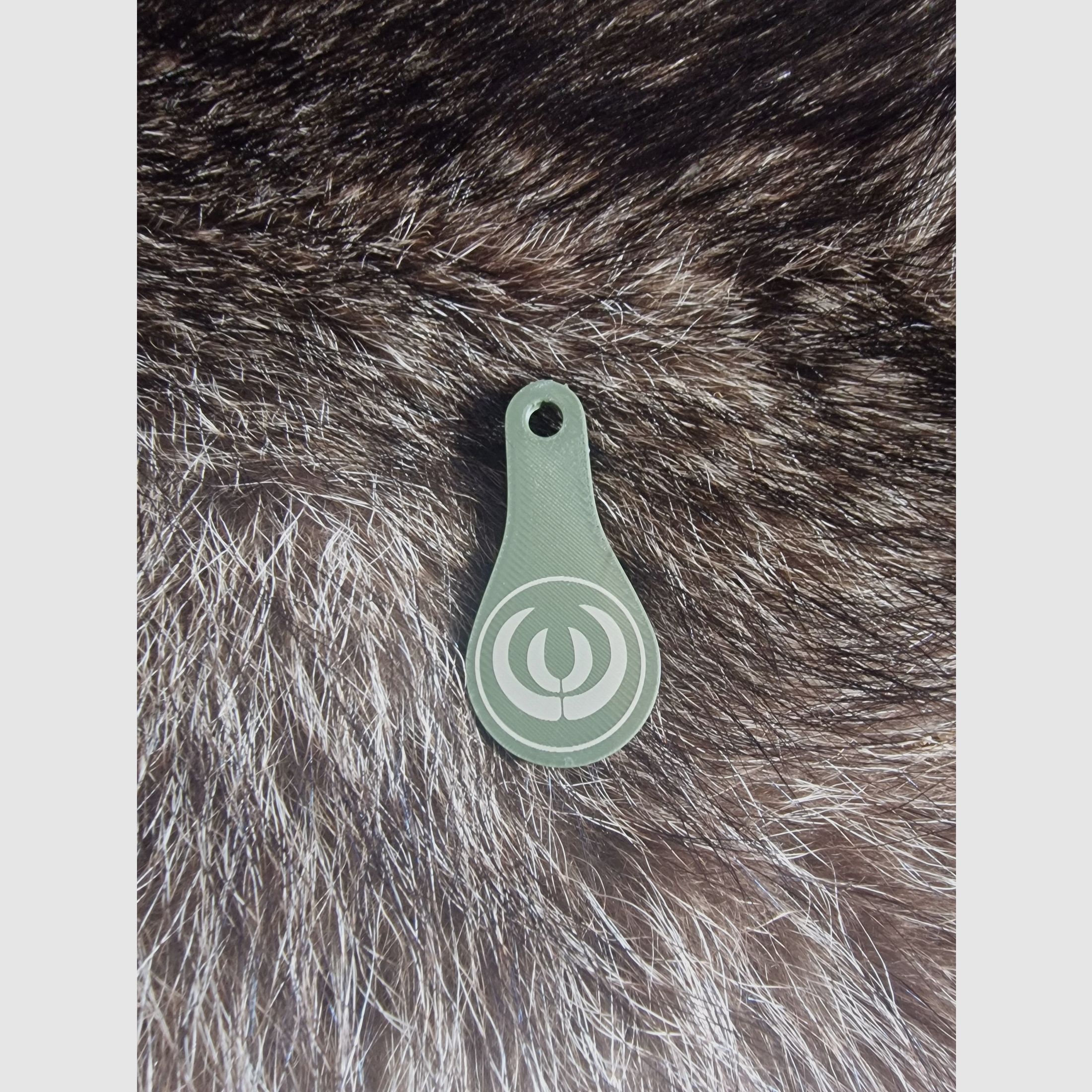 Einkaufswagenöffner mit jagdlichen Motiven