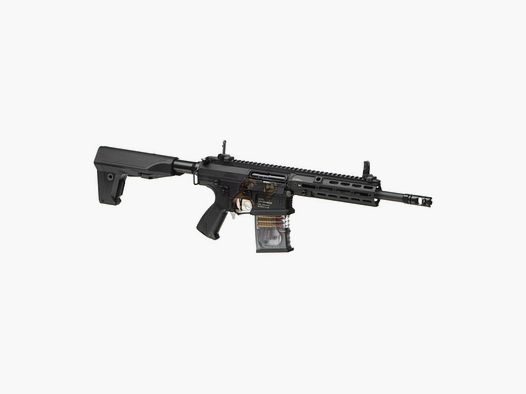 G&G TR16 SBR 308 Mk1 G2H con ETU in nero Airsoft S-AEG libero da 18