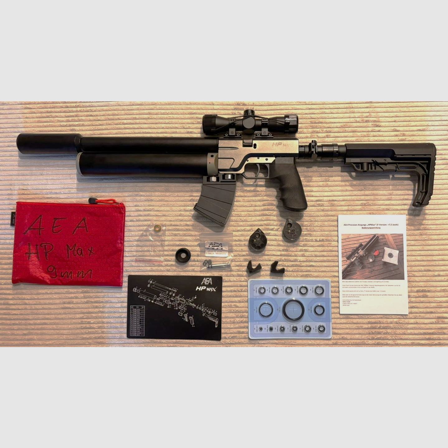 AEA HP Max 9 mm like new lots of accessories fair price!