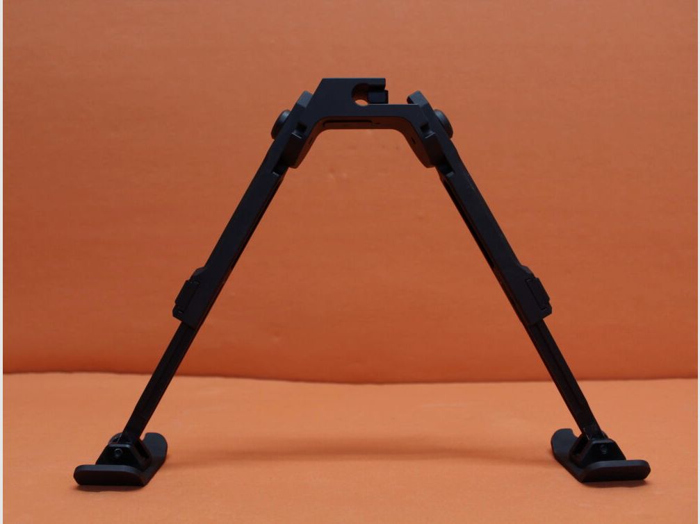 Fortmeier Fortmeier Zweibein H184 3-P 12:00 Höhe ca. 184 - 235mm Alu schwarz mit Rastenverstellung und Kufen