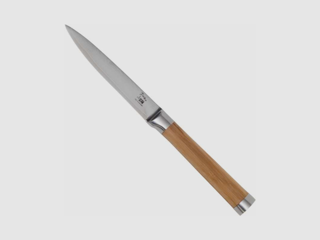 Fudo Prestige - Küchen Universalmesser Damast VG10 Bambus