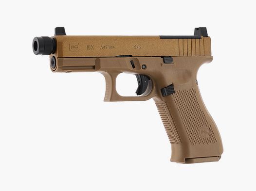 GLOCK Co2 Glock 19X MOS 4.5mm BB- Coyote- 2J