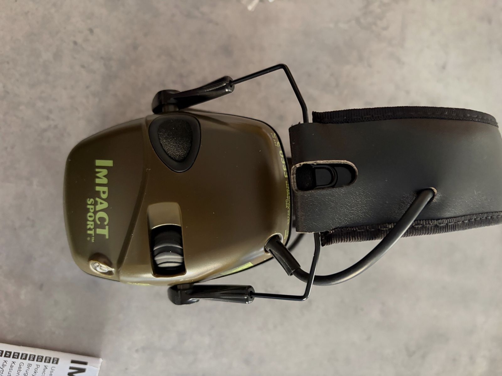 Honeywell 1013530 Howard Leight Impact Sport oorkappen