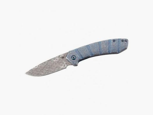 Herbertz One-Handed Knife Damascus Look
