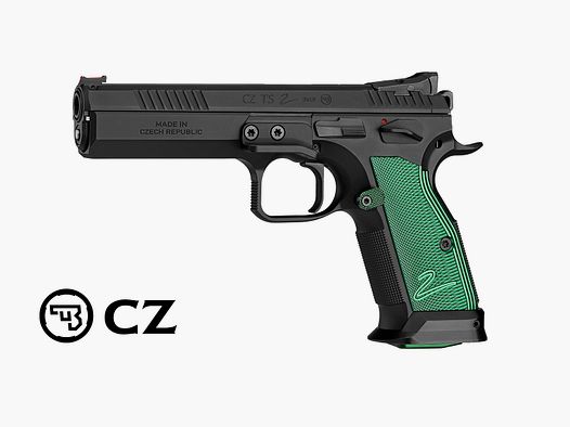 CZ 75 TS 2 Racing Green  9mm Luger