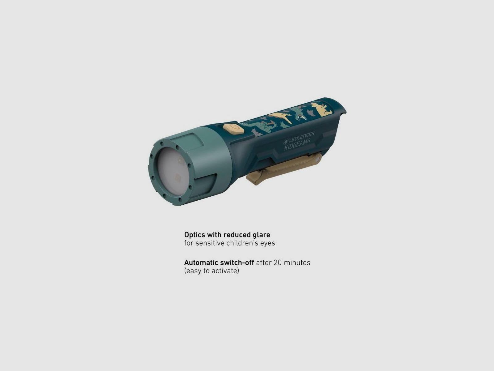 KIDBEAM 4 Torcia per bambini Verde