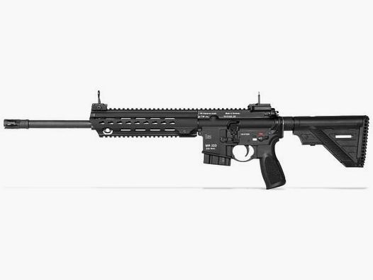 HECKLER & KOCH Selbstladebüchse Mod. MR223 A3 -16,5'' .223Rem  Slim-Line Black