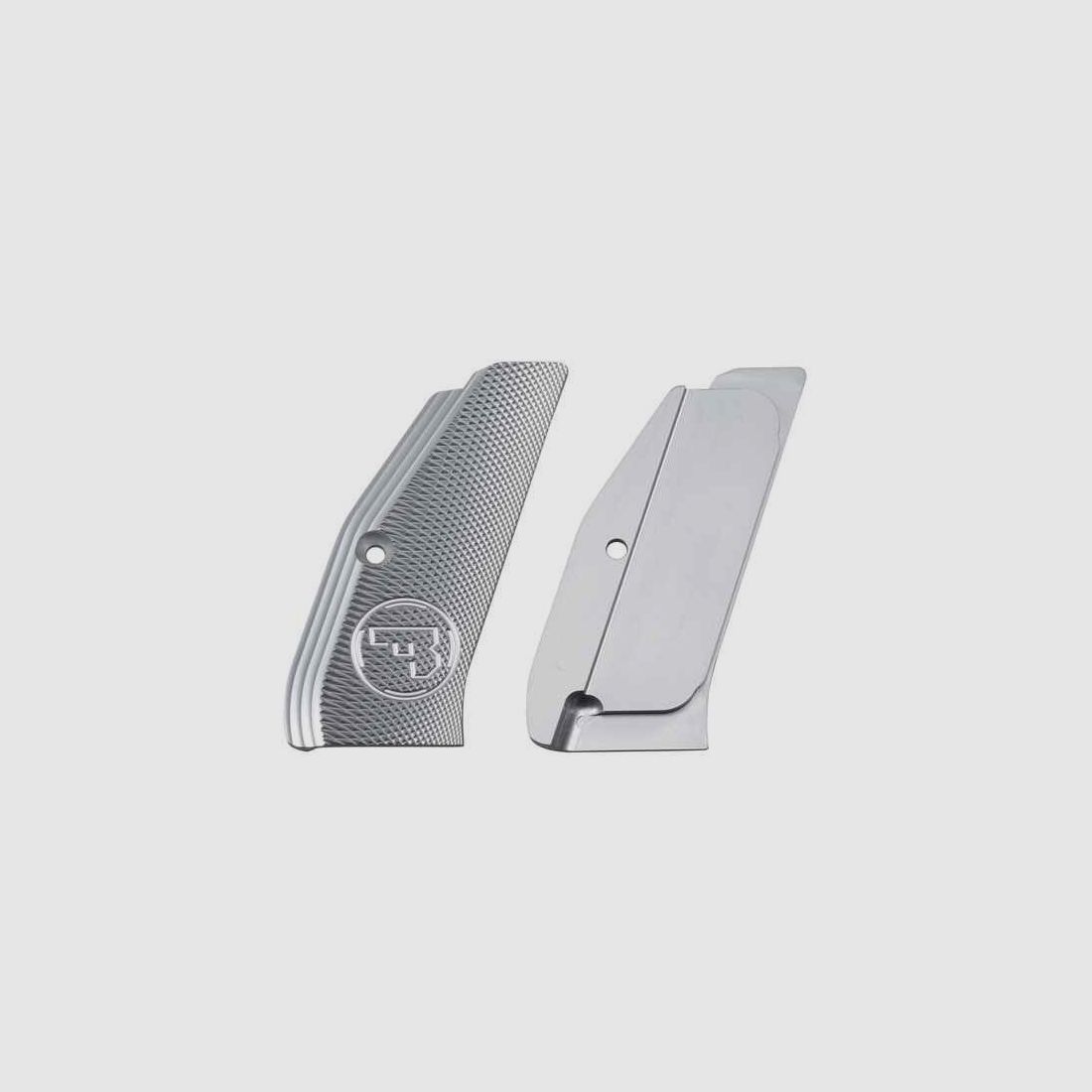 Griffschalen Alu Silver SP01 lang ohne Jetfunnel