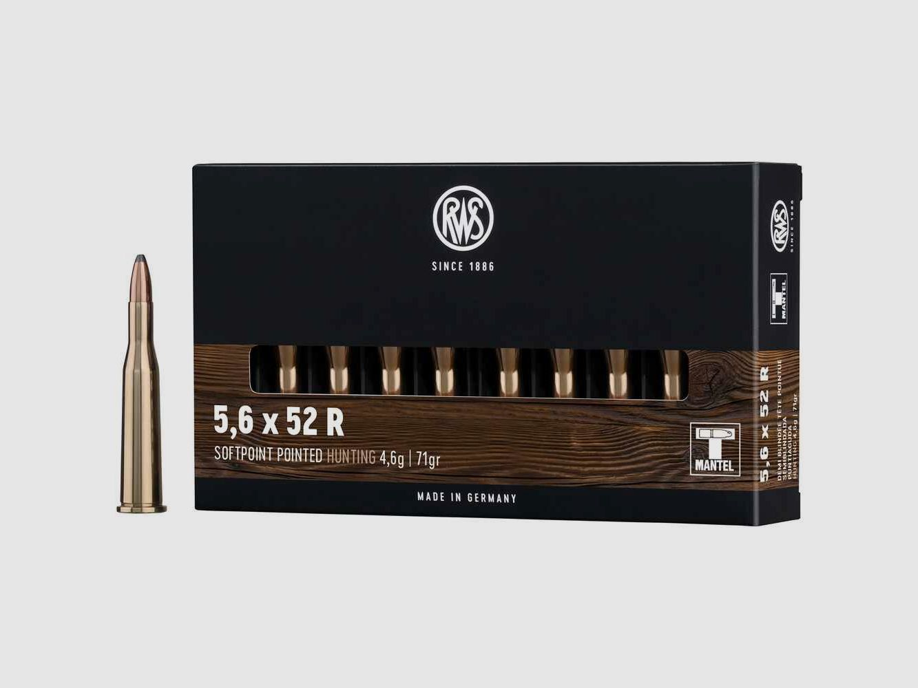 5,6x52R TMS - 4,6g/71gr (a20)