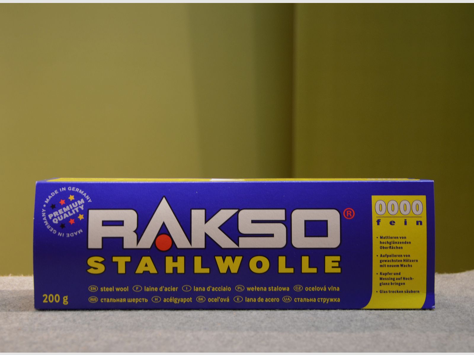 RAKSO Stahlwolle 0000