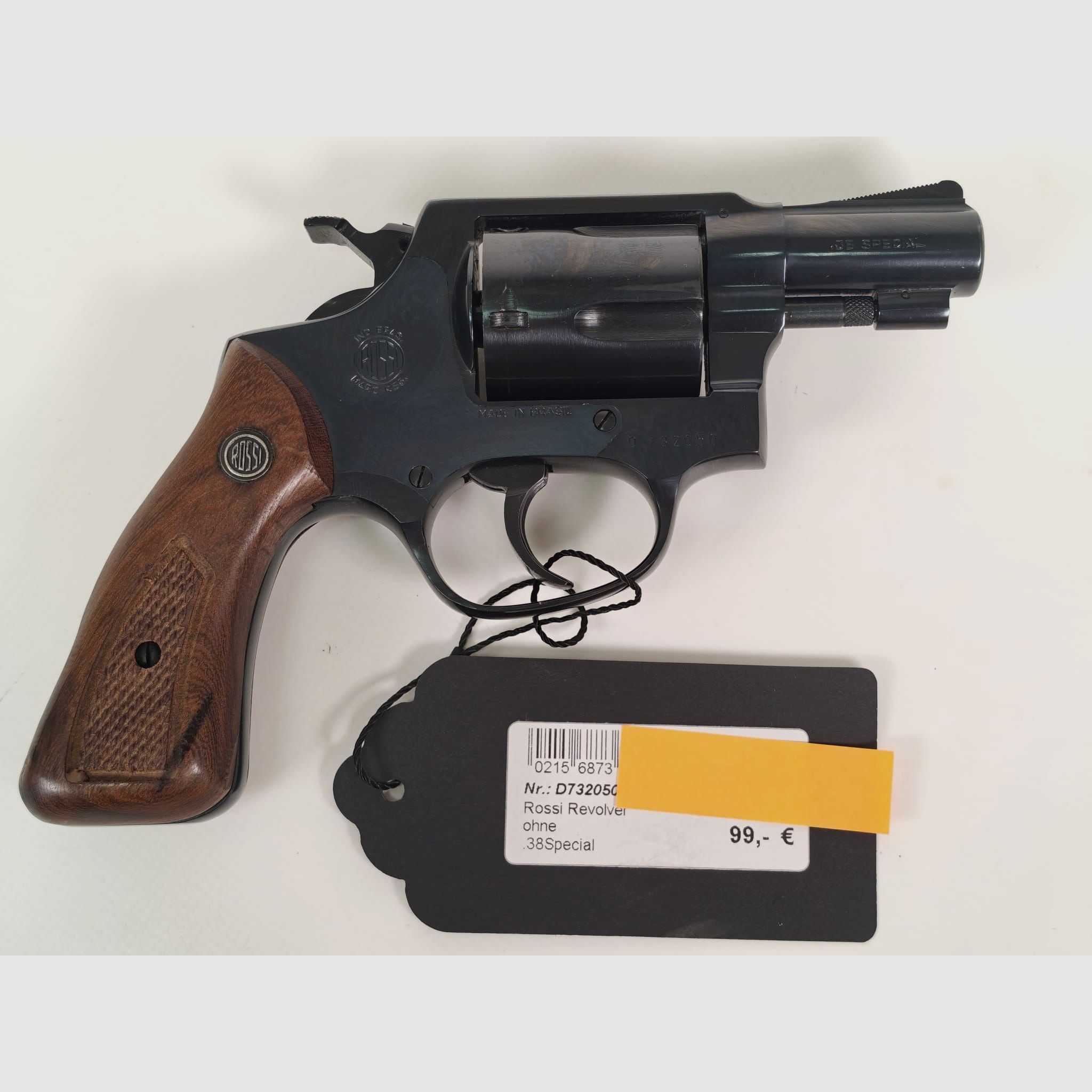 Rossi compact revolver .38 Special – 5-shot – like new