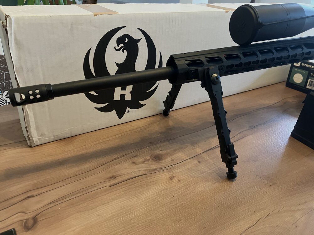 Ruger Precision Rifle inkl. Vortex 5-25x56 Strike Eagle und Zubehör	 6,5mmCreedmoor