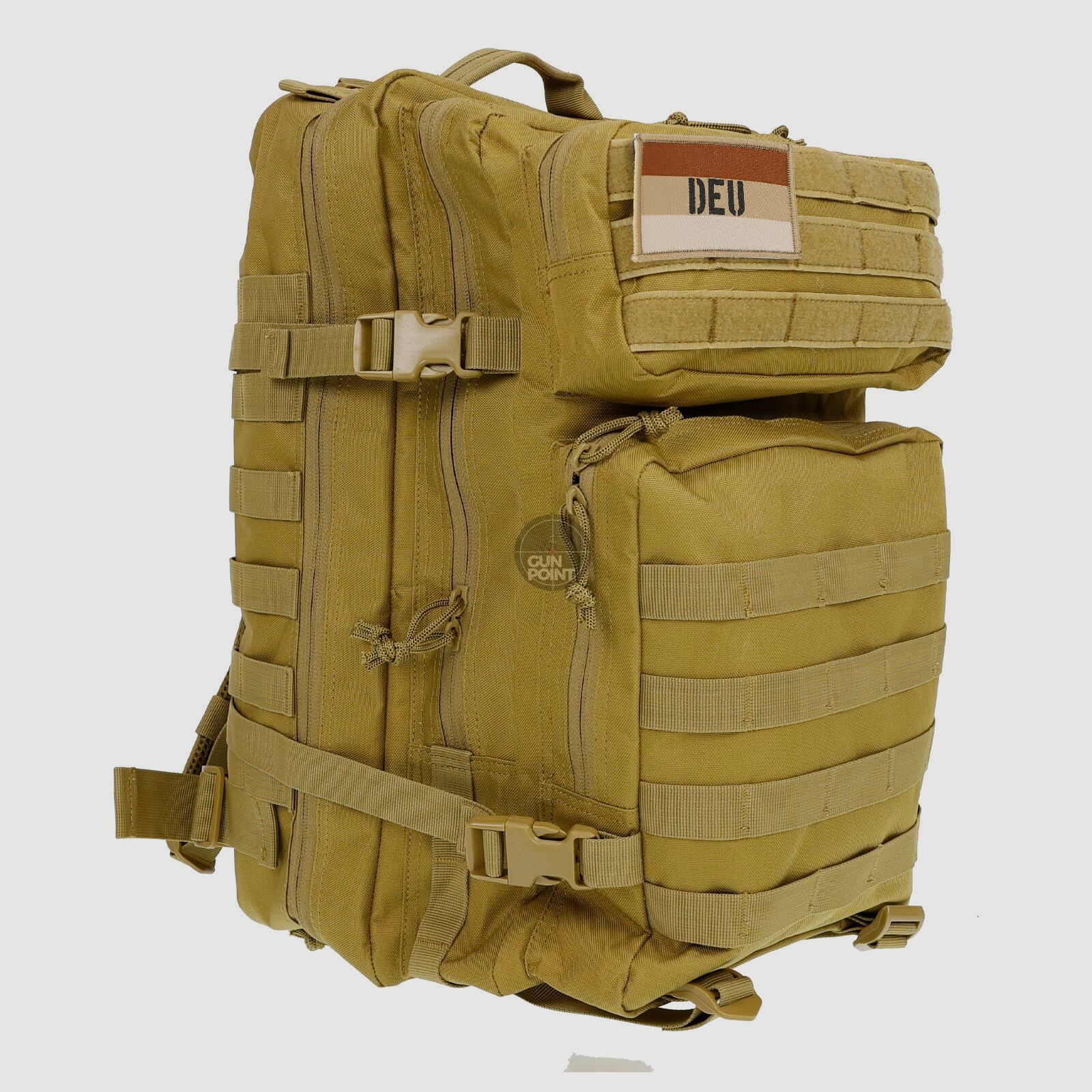 OpTacs Tactical Backpack Rucksack 45L Molle Coyote