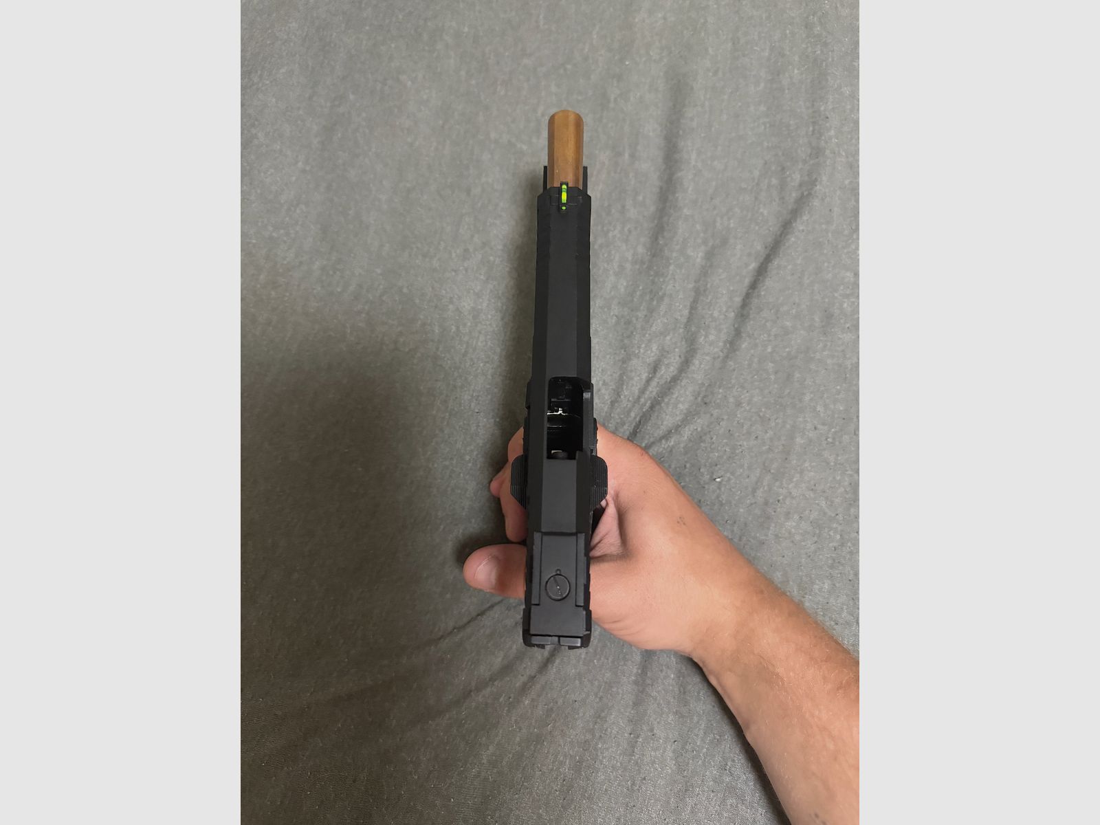 ASG / STI International Combat Master 2011 JW3 Airsoftpistole Vollmetall CO2BB 6mm BB schwarz