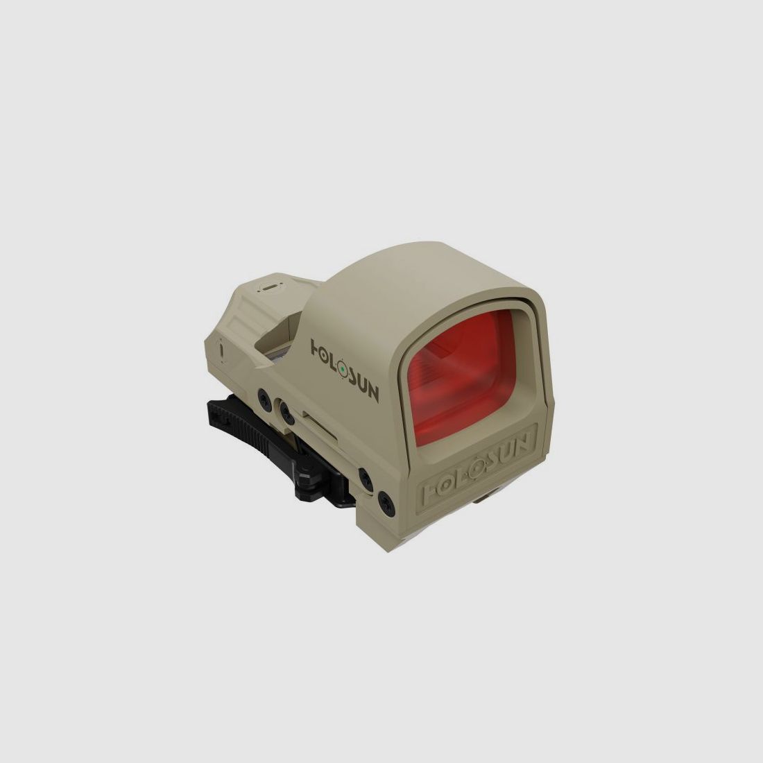 Holosun Reflexvisier HE510C-GR-FDE mit grünem Wechselabsehen: 2MOA Dot, 65MOA Circledot & 65MOA Circle, Bild 4 von 8