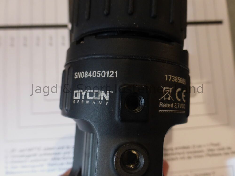 DIYCON Dual-Use-Nachtsichtgerät "Black Mamba" inkl. IR-LED Aufheller "Predator 2"