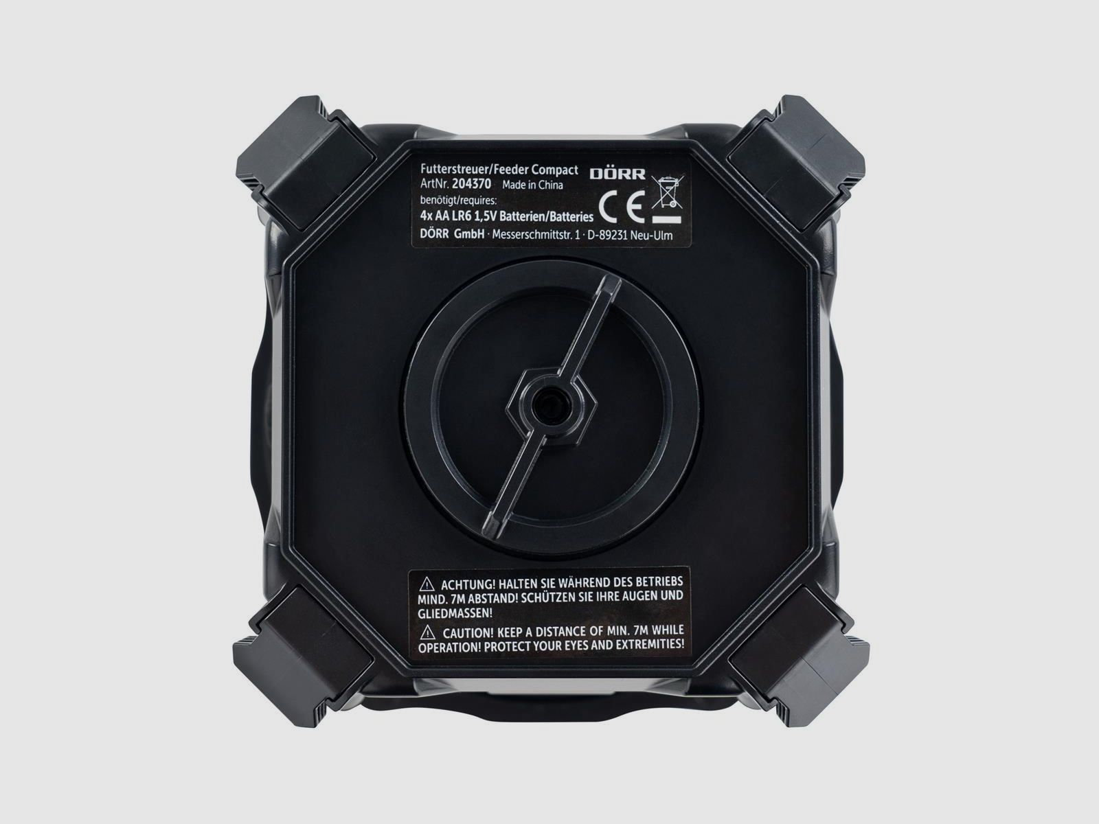 DÖRR Futterstreuer Compact Set mit Behälter
