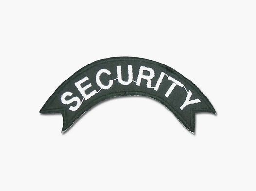 JR Emblem Co. JR Emblem Co. Badge SECURITY semi-circulaire