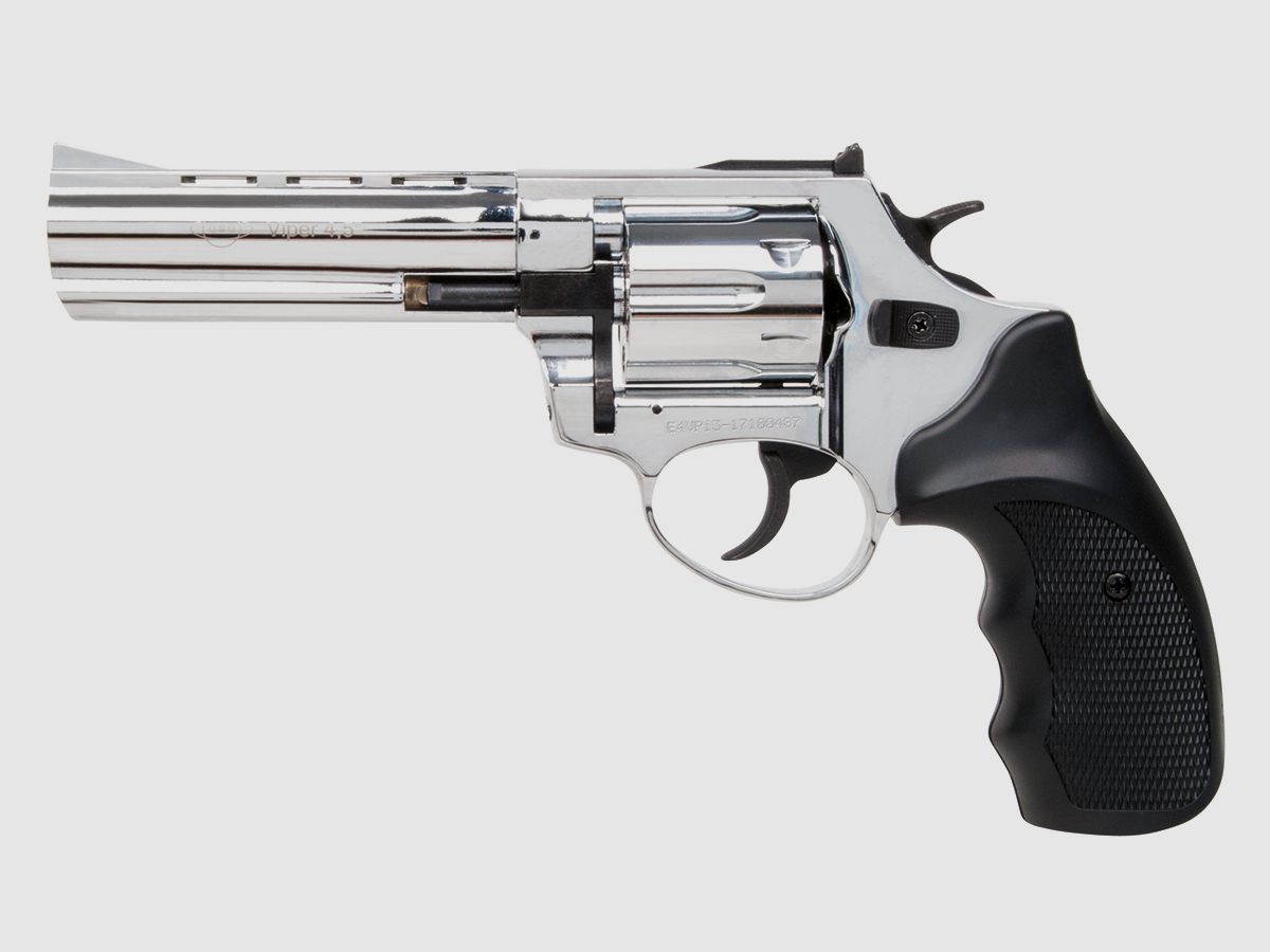 Ekol Viper 4.5'' Chrome 9mm R. - Gas-Signal