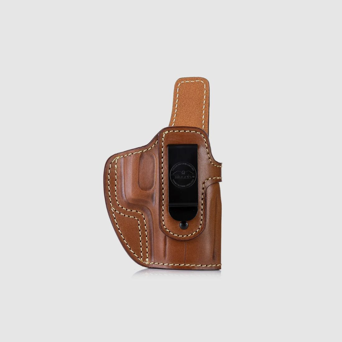 FALCO Langdon - Fondina in pelle IWB Open-Top senza tempo CZ75 compatto P-01 senza Rail