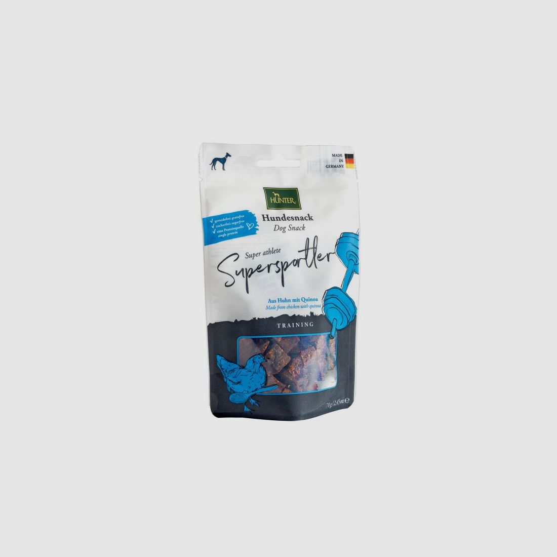 Hunter Hundesnack Training Supersportler Huhn, 70 g