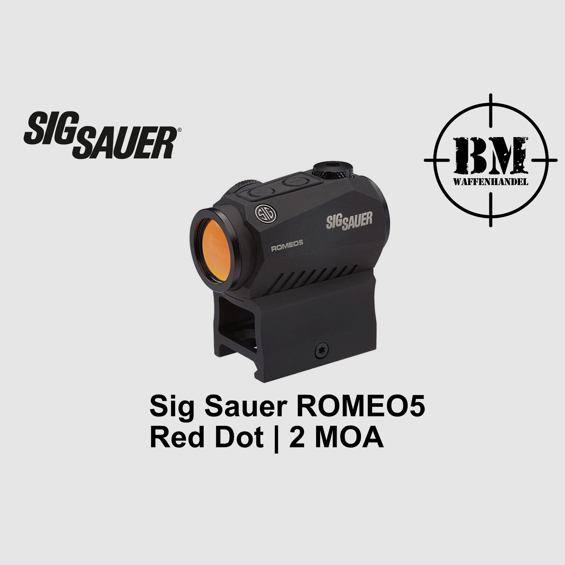 Sig Sauer ROMEO5 Red Dot | 2 MOA GRATIS VERSAND