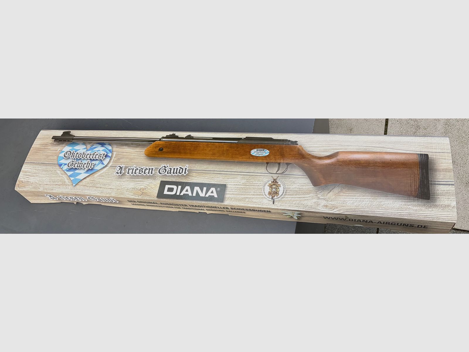 Air rifle Diana Oktoberfest Edition
