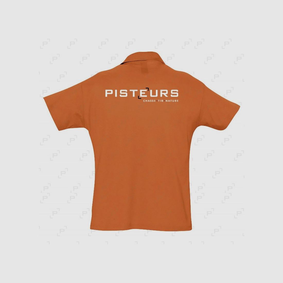 Damen Polo PISTEURS SUMMER orange, Bild 2 von 2