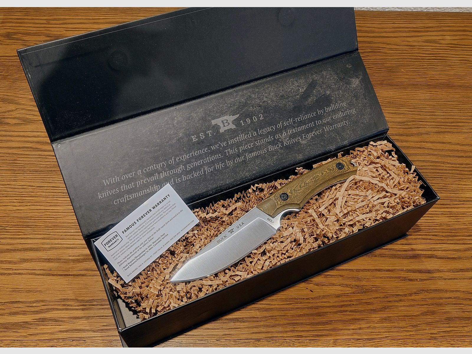 Buck Alpha Guide Pro Jagdmesser in S35VN