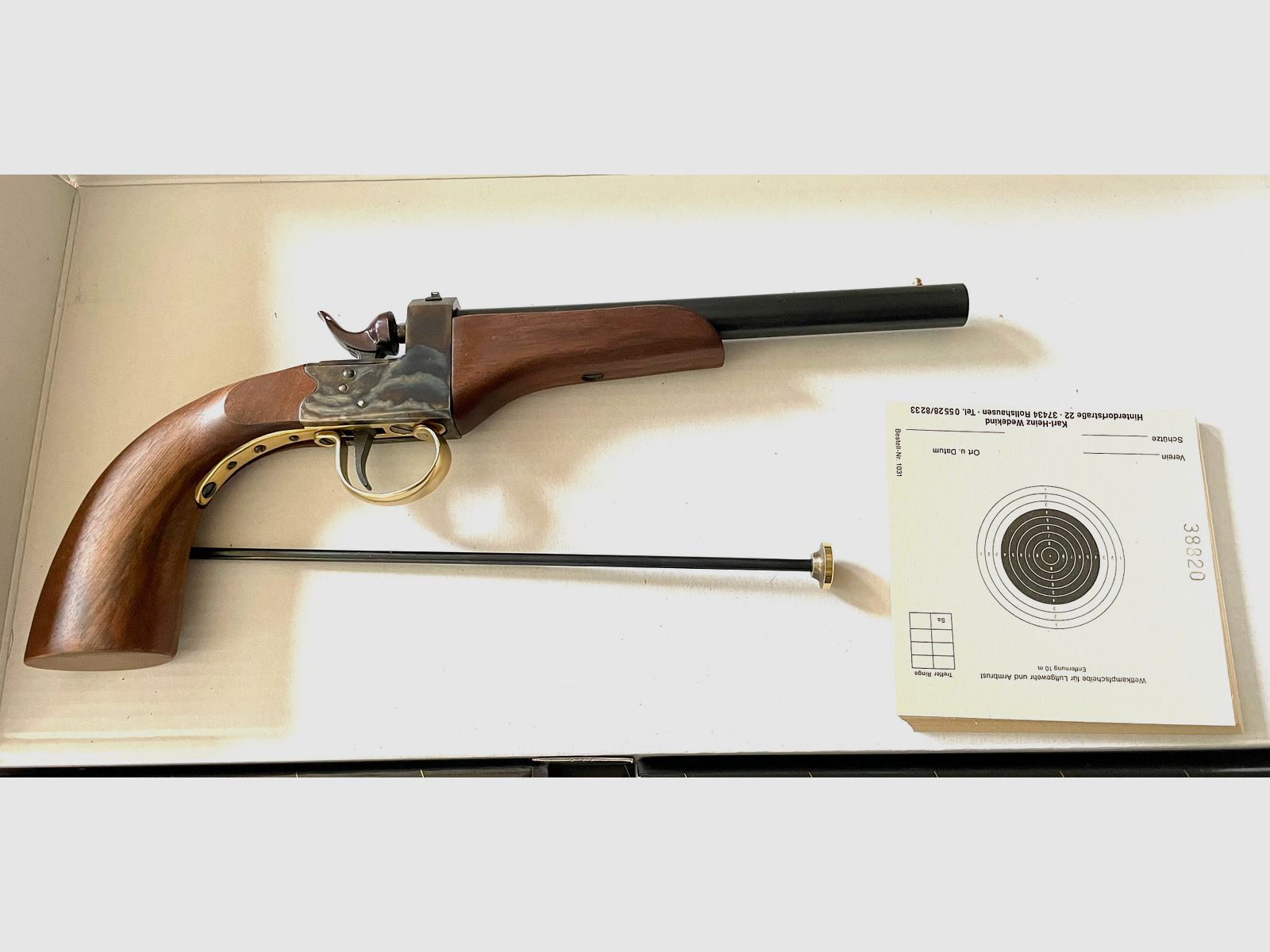 Saloon Perkusionspistole  4,5mm  (Pedersoli)