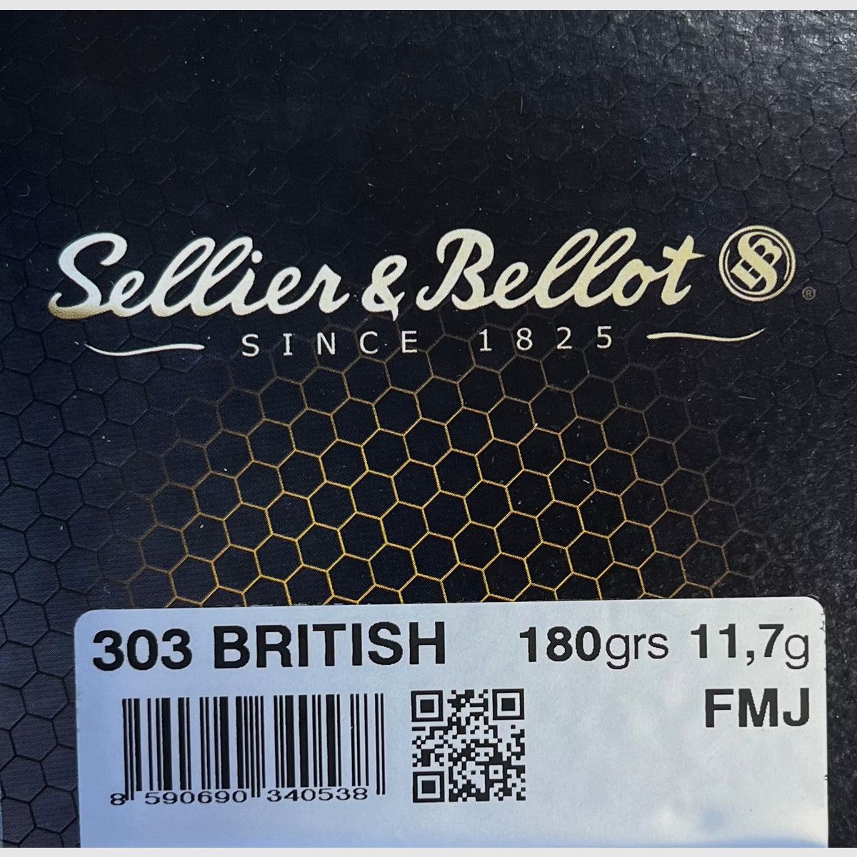 Sellier & Bellot .303British FMJ 180grs - 400 Schuss