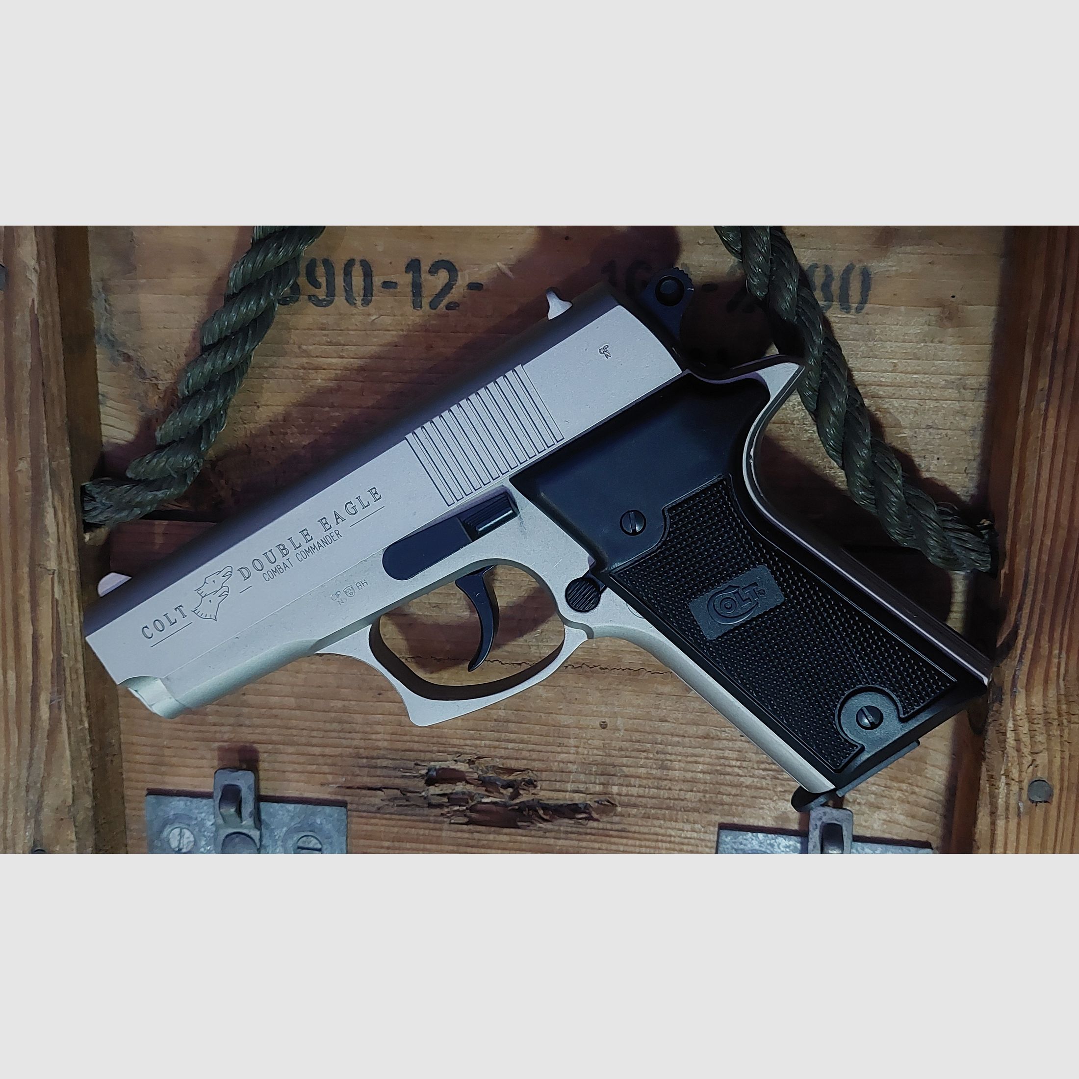 COLT Double Eagle - cromo mate - 9 mm P.A.K (PTB 766) Schreckschuss