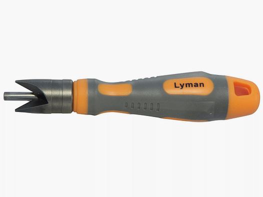 Outil de chanfreinage de bouche de douille Lyman avec poignée