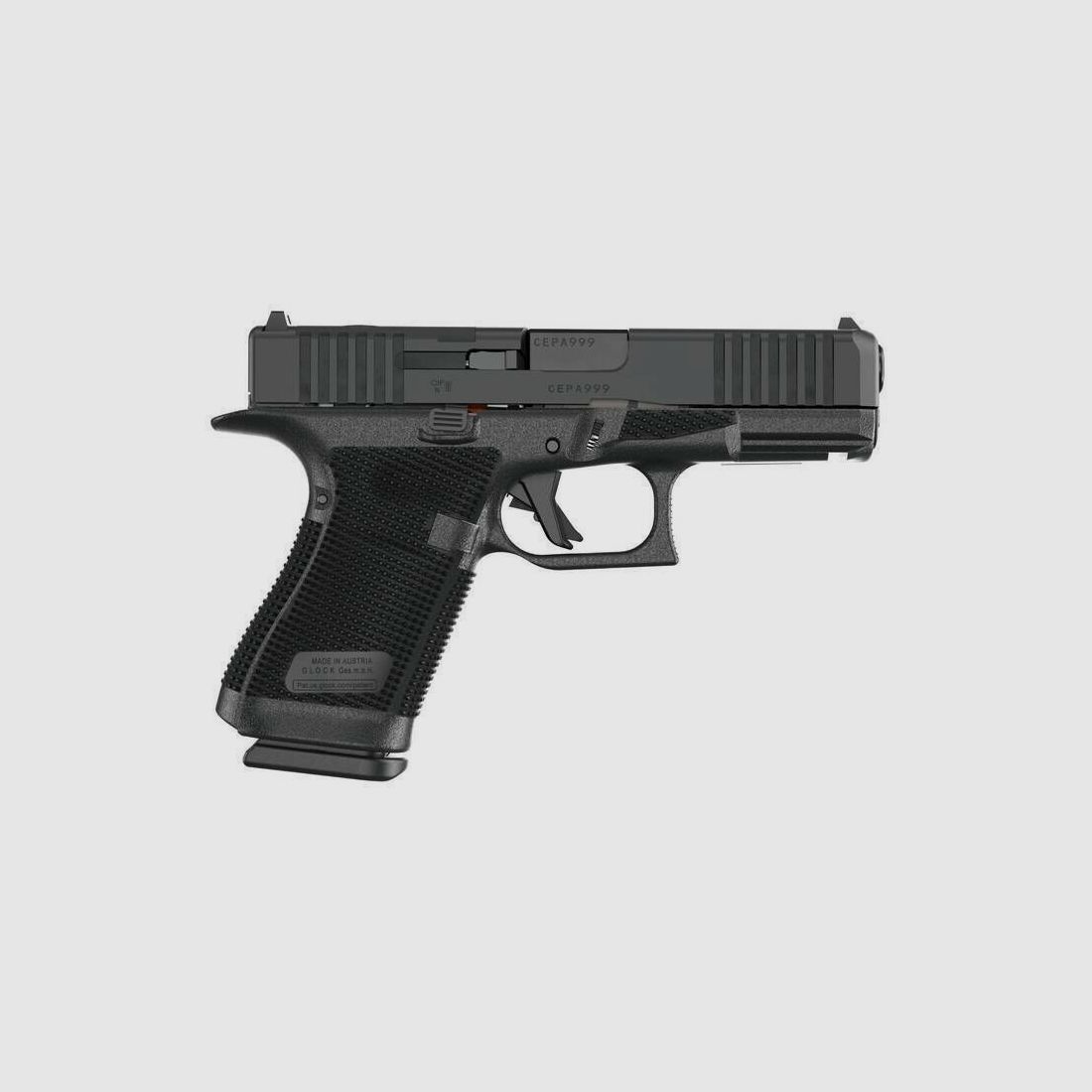 Glock Halbautomatische Pistole GLOCK Pistole G19 Gen6, OR, FS, 9 mm Luger, Compact